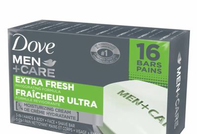 Costco: Dove Men + Care Extra Fresh Bar, 16 bars x 106 g - $9.97 (Last Chance)
