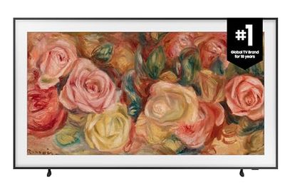 SAMSUNG 65-Inch QLED The Frame LS03D Series, Quantum Processor 4k, 120 Hz Refresh Rate, Art Mode, Anti-Reflection Matte Display, Wall Mount Included, Smart TV - QN65LS03DAFXZC $1148 (lowest)
