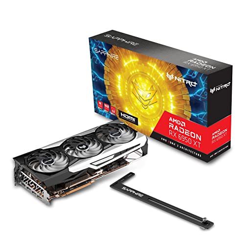 Sapphire 11317-02-20G Nitro+ AMD Radeon RX 6950 XT Gaming Graphics Card with 16GB GDDR6, AMD RDNA 2 Sapphire 11317-02-20G Nitro+ AMD Radeon RX 6950 XT Gaming Graphics Card with 16GB GDDR6, AMD RDNA 2