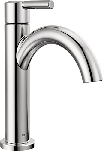 Delta Faucet Nicoli Chrome Bathroom Faucet, Single Hole Bathroom Sink Faucet, Single Handle Bathroom Faucet, Pop-Up Drain Assembly, Chrome 15749LF Delta Faucet Nicoli Chrome Bathroom Faucet, Single Hole Bathroom Sink Faucet, Single Handle Bathroom Faucet, Pop-Up Drain Assembly, Chrome 15749LF