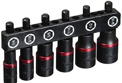 Titan 15222 SAE Nut Driver Set, 6-Piece