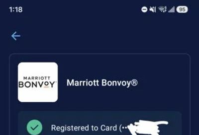 American Express Marriott Hotels $60 off $250 spend YMMV