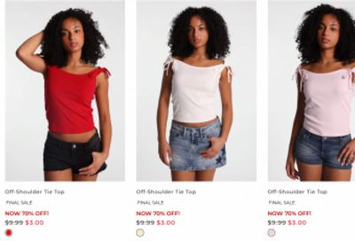 Bluenotes and Aeropostale Canada: Summer Sale up to 70% off