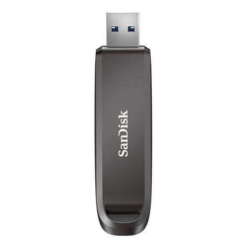 SanDisk 512GB Extreme PRO Flash Drive with USB-A - Up to 1000MB/s Read speeds and 900MB/s Write speeds - for Laptops, Computers, Desktops - High Performance Drive, Black - SDCZ820-512G-G46