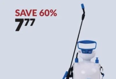 Princess Auto: 1 Gallon Spot Sprayer $7.77 (reg. $19.99) and 5 Gallon 5-1/2 HP Stainless-Steel Wet/Dry Vac $55.55 (July 14 - 26)