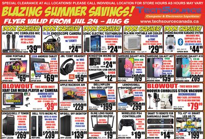 TechSource Flyer July 24 to August 6