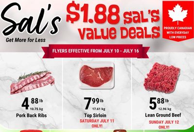 Sal's Grocery Flyer July 10 to 16