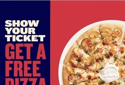 Boston Pizza - Free Individual Pizza With Concert Ticket