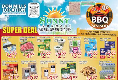 Sunny Foodmart (Don Mills) Flyer July 10 to 16