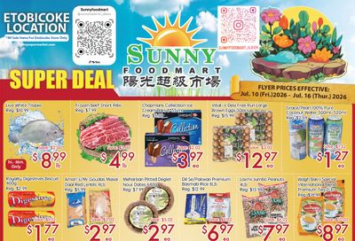 Sunny Foodmart (Etobicoke) Flyer July 10 to 16