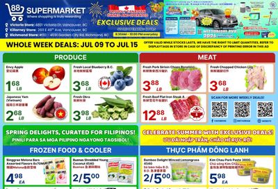 88 Supermarket Flyer July 9 to 15