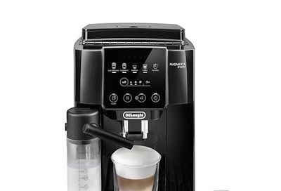 De'Longhi Magnifica Start Fully Automatic Espresso Machine with Automatic Milk Frother - Black
