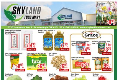 Skyland Food Mart Flyer July 10 to 16