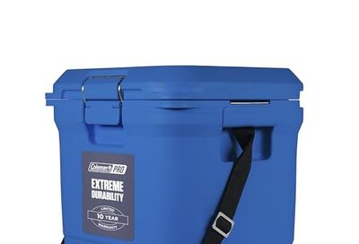 Coleman Pro 25-Quart Premium Hard Cooler, Heavy-Duty Ultra-Light Portable Cooler, Extra-Thick Insulation Keeps Ice up to 3 Days, 36-Can Capacity