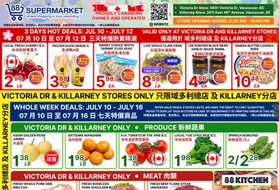 88 Supermarket Flyer July 10 to 16