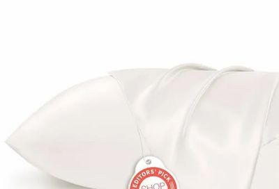 Amazon.ca: Bedsure 2 Pack Satin Pillow Cases (ivory) - $7.06
