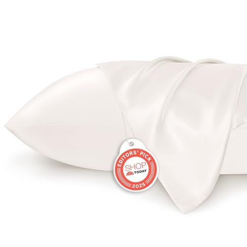 Bedsure 2 Pack Satin Pillow Cases (ivory) - $7.06 Bedsure 2 Pack Satin Pillow Cases (ivory) - $7.06