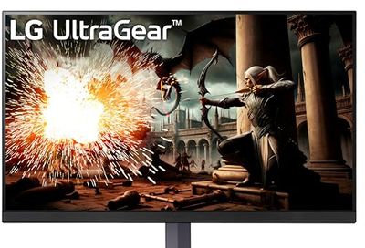 LG Ultragear™ 32GS75QN - 31.5 inch Ultragear™ Gaming Monitor | QHD (2560x1440) Display/IPS 1ms (GtG) / 180Hz Refresh Rate/HDR™ 400 / NVIDIA® G-SYNC® Compatible/AMD FreeSync™
