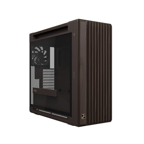 ASUS ProArt PA602 Wood Edition Retro Brown E-ATX Mid-Tower Case with Tempered Glass, 440 mm GPU Support, 420 mm Radiator & 3 Pre-Installed Fans ASUS ProArt PA602 Wood Edition Retro Brown E-ATX Mid-Tower Case with Tempered Glass, 440 mm GPU Support, 420 mm Radiator & 3 Pre-Installed Fans