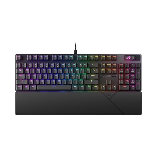 [Keyboard]ASUS ROG Strix Scope II X Wired USB Mechanical Gaming Keyboard-100% Full-Size, Hot Swappable Pre-lubed ROG NX Snow V2 Linear Switches ($130) [Amazon]