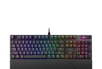 [Keyboard]ASUS ROG Strix Scope II X Wired USB Mechanical Gaming Keyboard-100% Full-Size, Hot Swappable Pre-lubed ROG NX Snow V2 Linear Switches ($130) [Amazon]