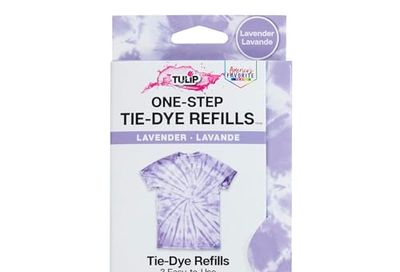 Tulip One-Step Tie-Dye Kit, 3 Fabric Dye Refill Packs, Packs, Lavender