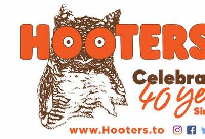 Hooters: National Chicken Wing Day July 29 at Hooters, 50 cent Wings all day, dine-in only with the purchase of a beverage