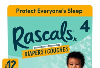 Walmart: Rascals Baby Diapers, All Sizes - $29.50 with S&S