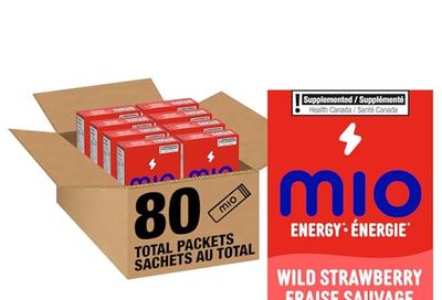 mio Energy Wild Strawberry Energy Drink Mix, 3.2g Packets, 10 ct Box (Pack of 8) $26.08 (lowest)