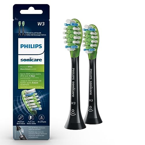 Philips Sonicare Premium White Electric Toothbrush Heads, Motorized Sonicare Toothbrush Heads, RFID Technology, Brush Head Pack (2 Heads), Black, HX9062/95 $24.95 (lowest) Philips Sonicare Premium White Electric Toothbrush Heads, Motorized Sonicare Toothbrush Heads, RFID Technology, Brush Head Pack (2 Heads), Black, HX9062/95 $24.95 (lowest)