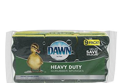 Dawn 438061 Spongetech Ultra Heavy Duty Sponges, 6-Pack 6, Medium, Blue $14.74 (lowest)