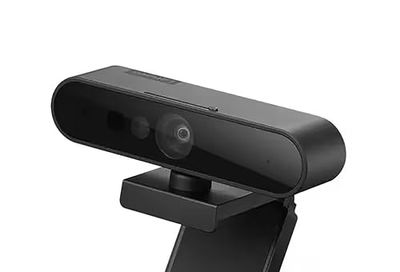Lenovo Performance FHD Webcam, 1080p FHD, USB-C,Log-on with Windows Hello, Dual Microphones, 95 Degree Lens and 4X Digital Zoom, Sliding Privacy Shutter, Black