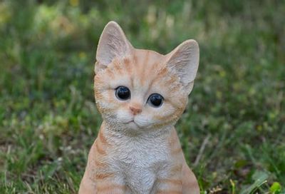 Hi-Line Gift Ltd Orange Tabby Cat Figurine