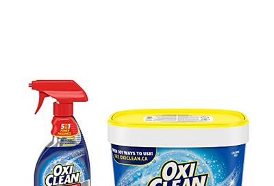 OxiClean Max Force Laundry Stain Remover and Versatile Stain Remover Powder Bundle Pack $16.47 (lowest)