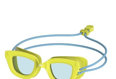 Speedo Unisex Child Swim Goggles Sunny G Ages 3-8 - Bitter Lemon/Celeste, One Size