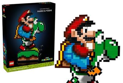 LEGO Super Mario World: Mario & Yoshi Building Set $119.99 (lowest)