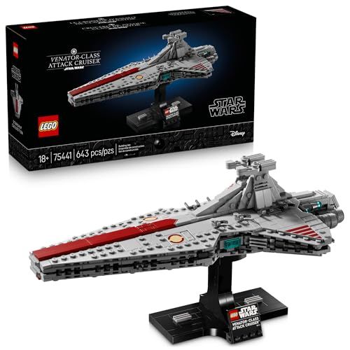 LEGO Star Wars Venator-Class Attack Cruiser Building Set $79 (lowest) LEGO Star Wars Venator-Class Attack Cruiser Building Set $79 (lowest)