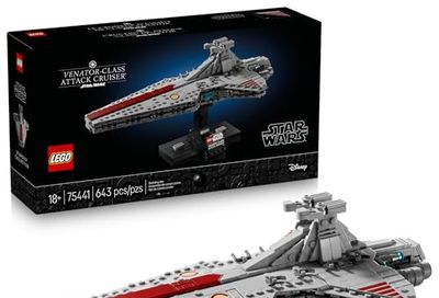LEGO Star Wars Venator-Class Attack Cruiser Building Set $79 (lowest)