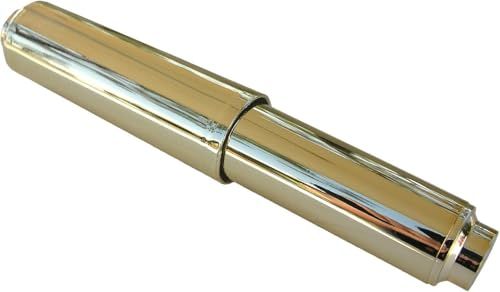 LASCO 35-7041 Simpatico Spring Loaded Plastic Replacement Toilet Paper Roller, Polished Brass LASCO 35-7041 Simpatico Spring Loaded Plastic Replacement Toilet Paper Roller, Polished Brass