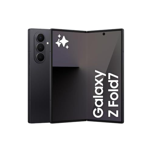 Samsung Galaxy Z Fold7, 512GB, Jet Black (CAD Version & Warranty) - AI Smartphone, Snapdragon 8 Elite, 200MP, Foldable Dynamic AMOLED Display, Mult-Tasking w/Galaxy AI - Financing Available