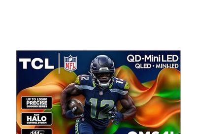TCL 75-Inch QM64L Series QLED 4K Smart QD-Mini LED TV with Fire TV (2026 Model) New Halo Control System, LD500 Precise Dimming Series, High Contrast HVA Panel, 144Hz Native Panel Refresh Rate