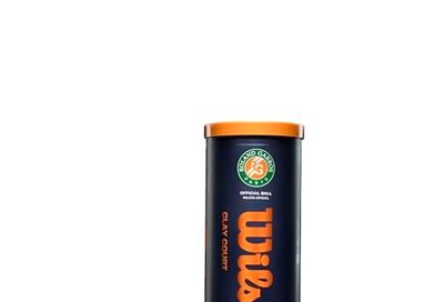 Wilson Roland Garros Har Tru Clay Court Tennis Balls, Yellow - Case (3 Balls)