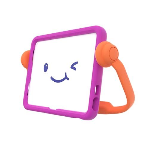 Speck iPad Case for Kids - Heavy Duty Protective Case for 10.9 Inch iPad 10th Generation - Multi-Range Stand & Handle - Works for Car Headrests & Table Top Watching - Case-E Run Violet/Flux Orange Speck iPad Case for Kids - Heavy Duty Protective Case for 10.9 Inch iPad 10th Generation - Multi-Range Stand & Handle - Works for Car Headrests & Table Top Watching - Case-E Run Violet/Flux Orange