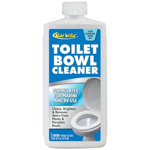 Star Brite Toilet Bowl Cleaner - for Boat, RV, Portable Toilets, Removes Stains, Fresh Scent, 16oz (086416) Star Brite Toilet Bowl Cleaner - for Boat, RV, Portable Toilets, Removes Stains, Fresh Scent, 16oz (086416)