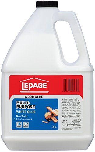 Lepage Multi Purpose White Wood Glue - High Strength Wood Adhesive for Furniture, Woodworking- 3 L $4.97 (reg. $46.99) Lepage Multi Purpose White Wood Glue - High Strength Wood Adhesive for Furniture, Woodworking- 3 L $4.97 (reg. $46.99)