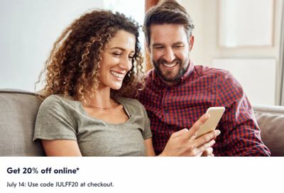 Shoppers Drug Mart: 20% off at Shoppers Drug Mart, in-store and online. CODE: JULFF20