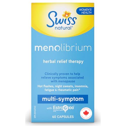 Swiss Natural Menolibrium Multi-Symptom with EstroG-100 60 Capsules $18.38 (lowest)