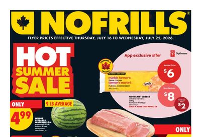 No Frills (Atlantic) Flyer July 16 to 22
