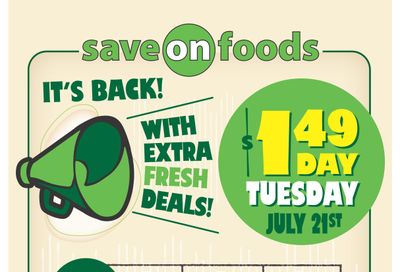 Save On Foods (BC) Flyer July 16 to 22