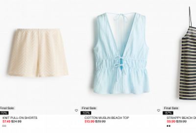 H&M Canada Summer Sale: Save up to 71%